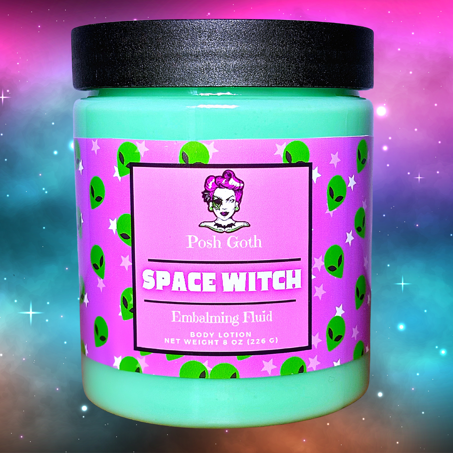 SPACE WITCH Cannaflower and Rose Scented Body Lotion