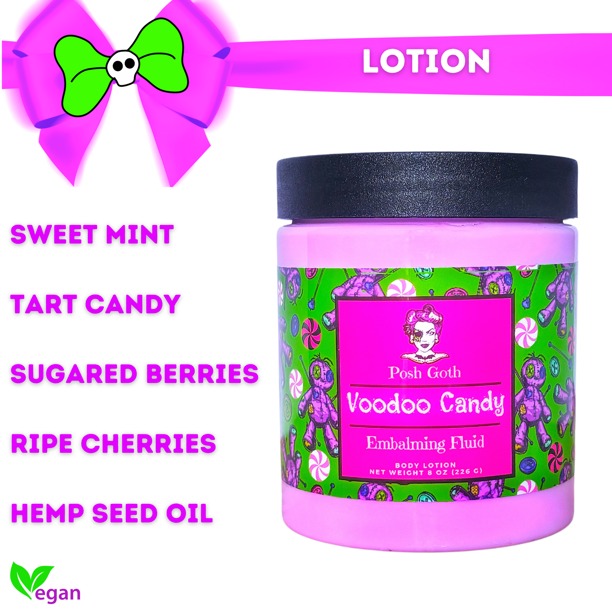 Voodoo Candy Lotion Posh Goth