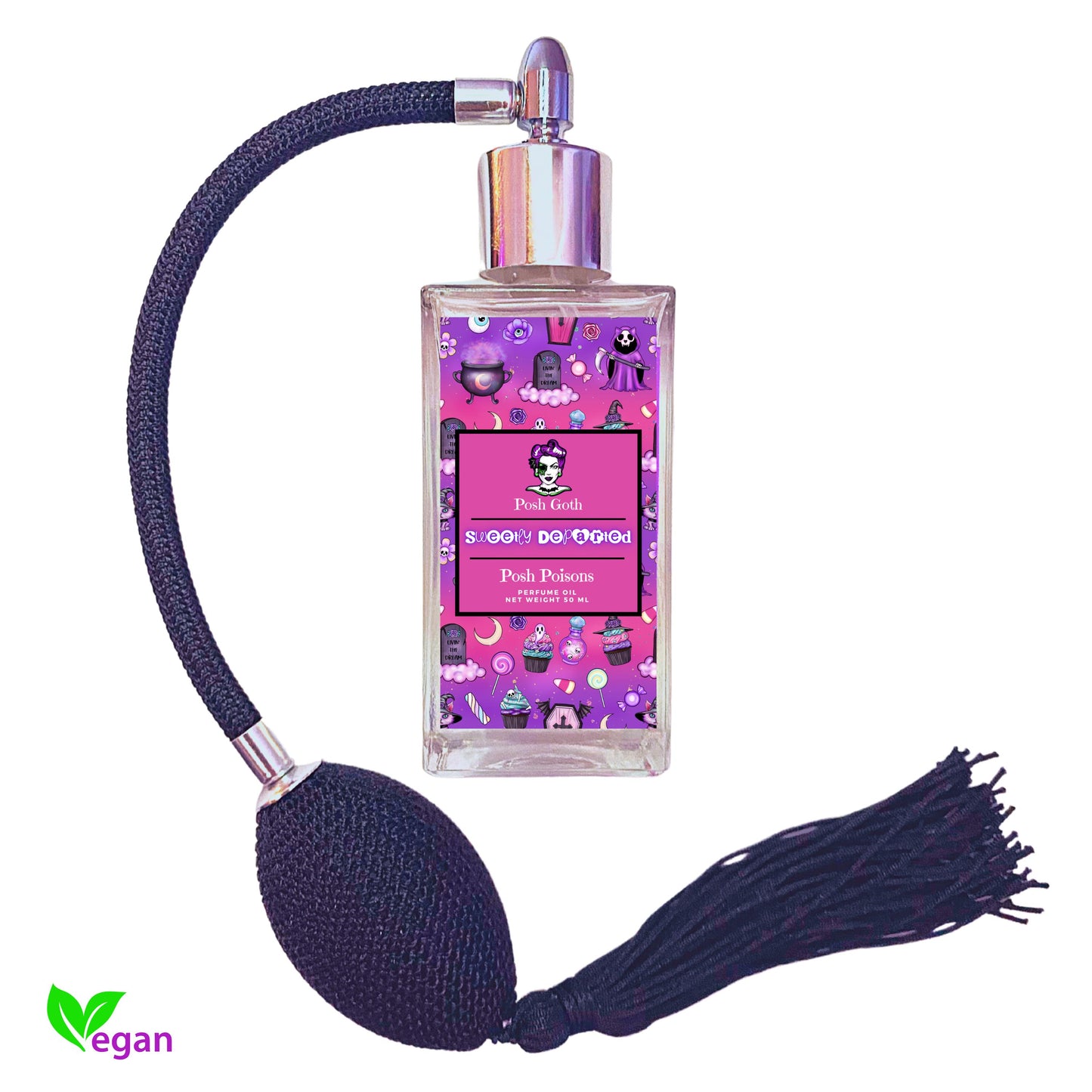 Sweetly Departed Perfume – Marshmallow, Apple, Coconut, Vanilla (50 ML)