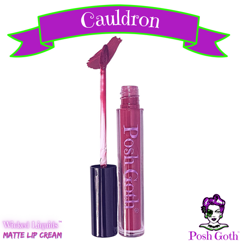 CAULDRON Wicked Liquids™ Berry/Wine Color Lipstick Cream