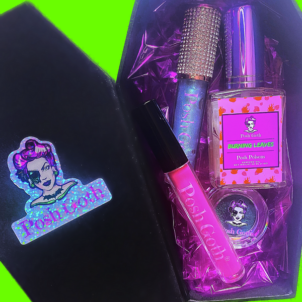 Mystery Coffin - Goth Makeup and Perfume Surprise Beauty Box