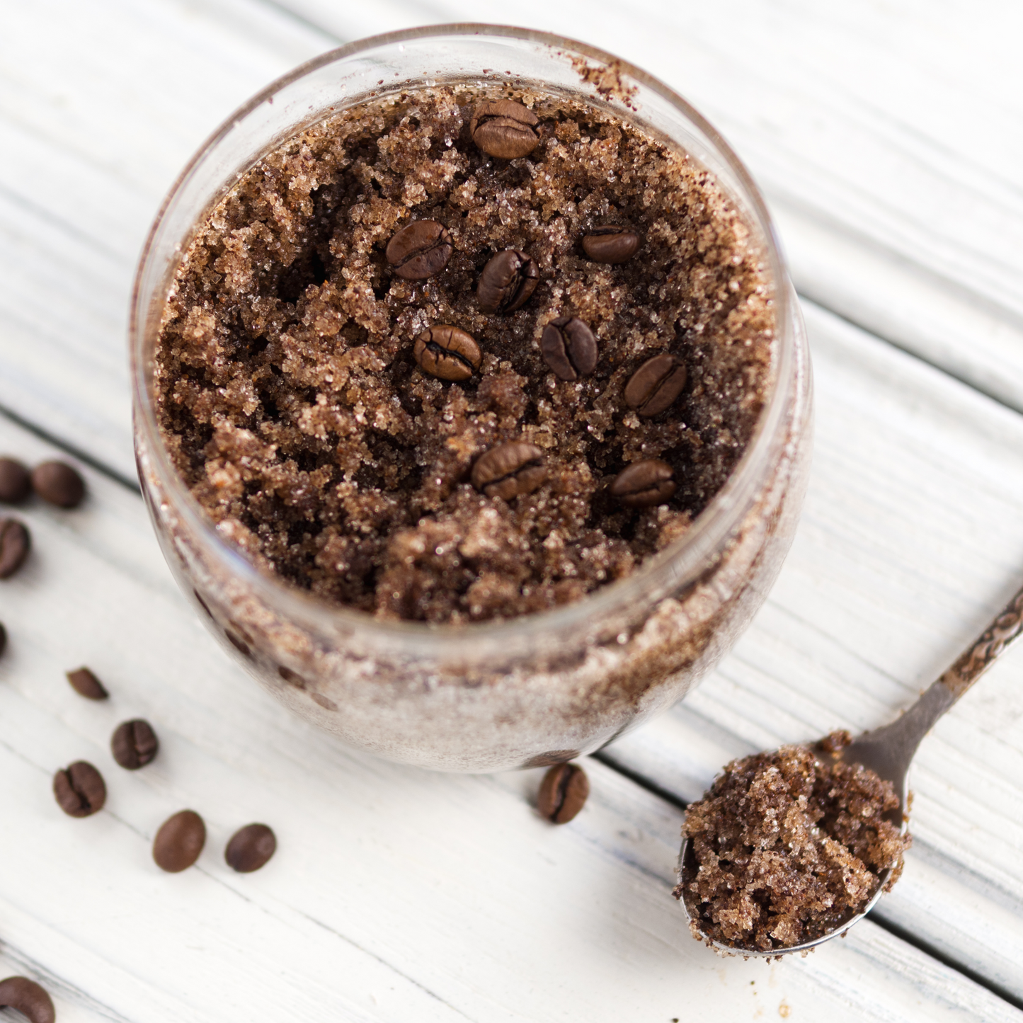 Foaming Coffee Sugar Scrub - WAKE THE DEAD Scent - Posh Goth Bath Care