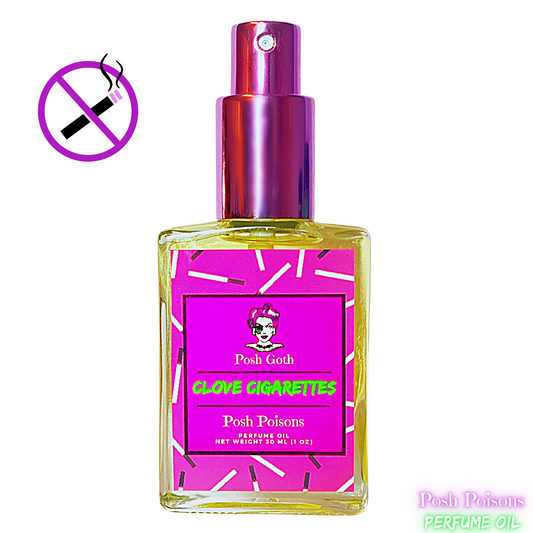 Clove Cigarettes Gothic Perfume Spray 1 oz - Posh Goth - Gothic Perfume