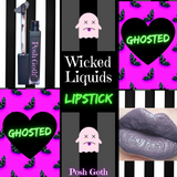 GHOSTED Long-Wear Wicked Liquids™ Matte Gray Lipstick - Posh Goth -  