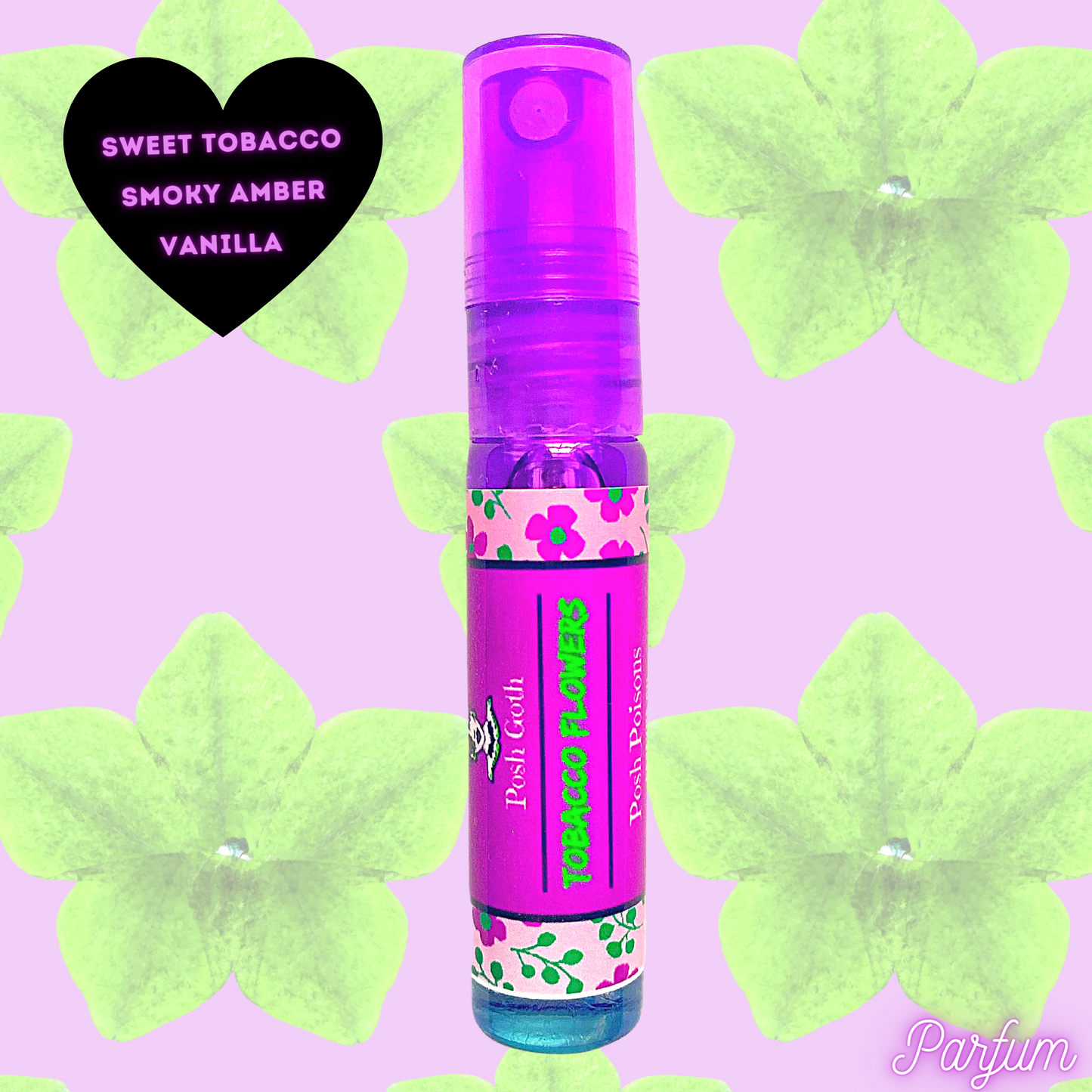 Tobacco Flowers Goth Perfume Fragrance