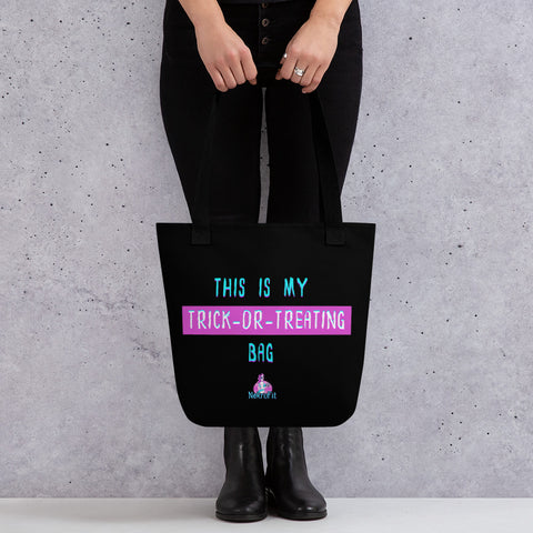 This Is My Trick or Treating Bag Gym Tote - Posh Goth - TYPE_Bag