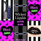 BLACK SWAN Wicked Liquids™ Glitter Gloss - Posh Goth -  