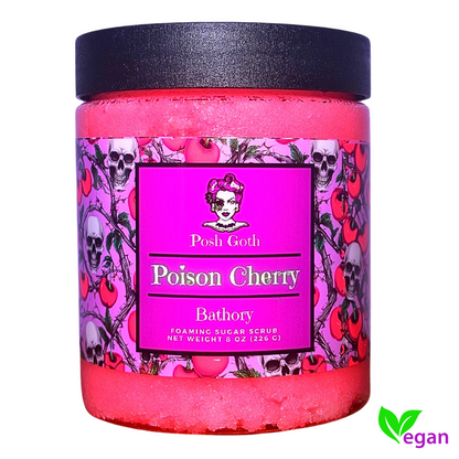 Posh Goth Poison Cherry Sugar Scrub