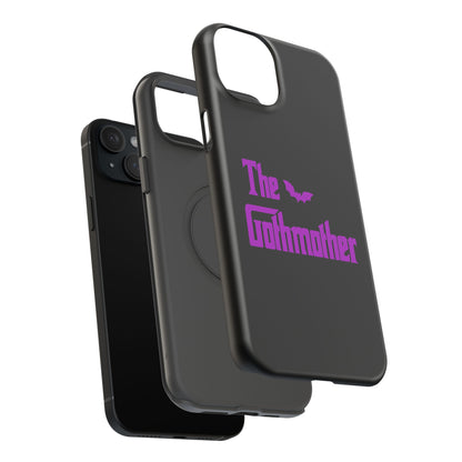 The Gothmother Phone Case | Impact-Resistant | Glossy or Matte | Gothic Alternative Style Phone Cover