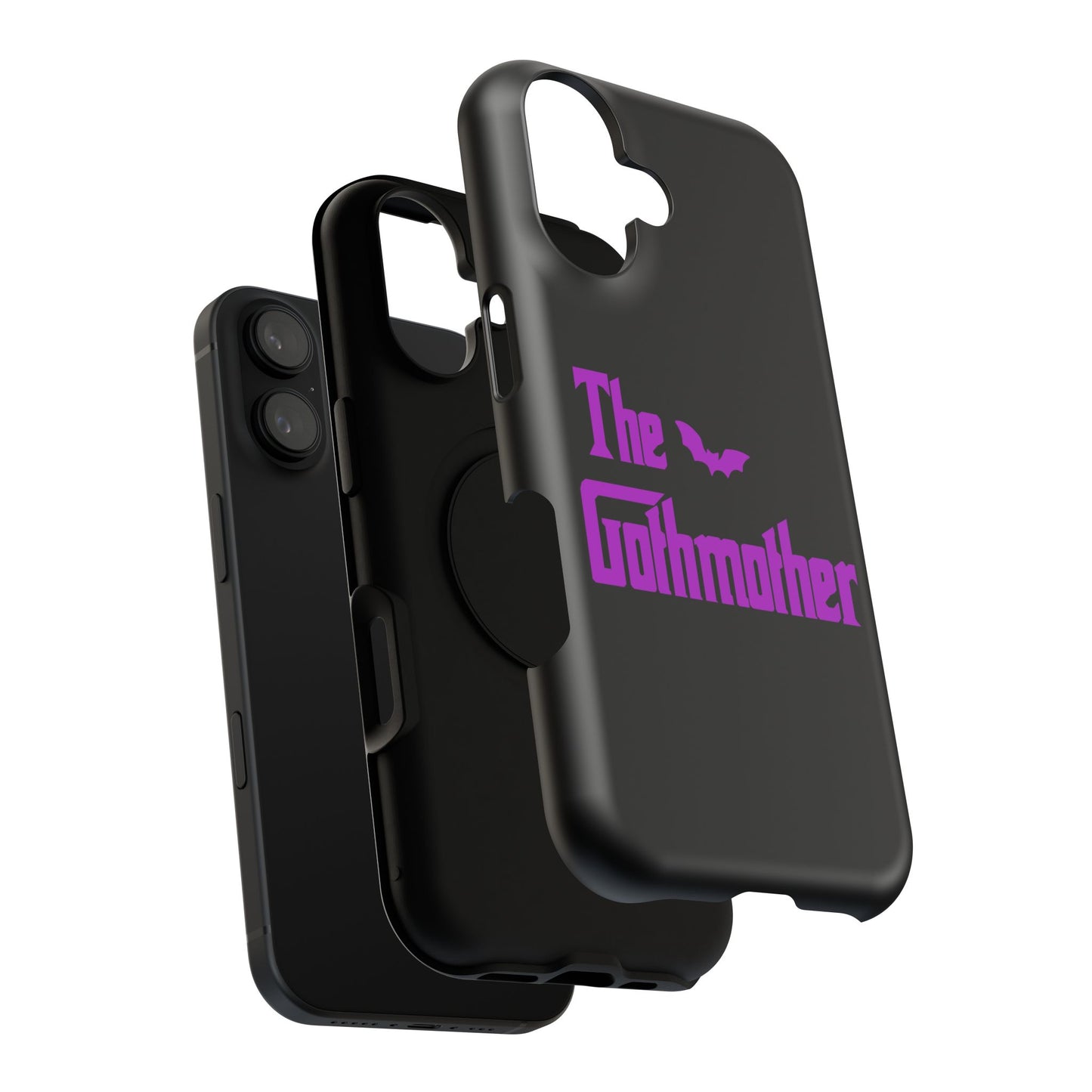 The Gothmother Phone Case | Impact-Resistant | Glossy or Matte | Gothic Alternative Style Phone Cover