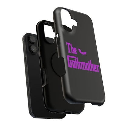 The Gothmother Phone Case | Impact-Resistant | Glossy or Matte | Gothic Alternative Style Phone Cover