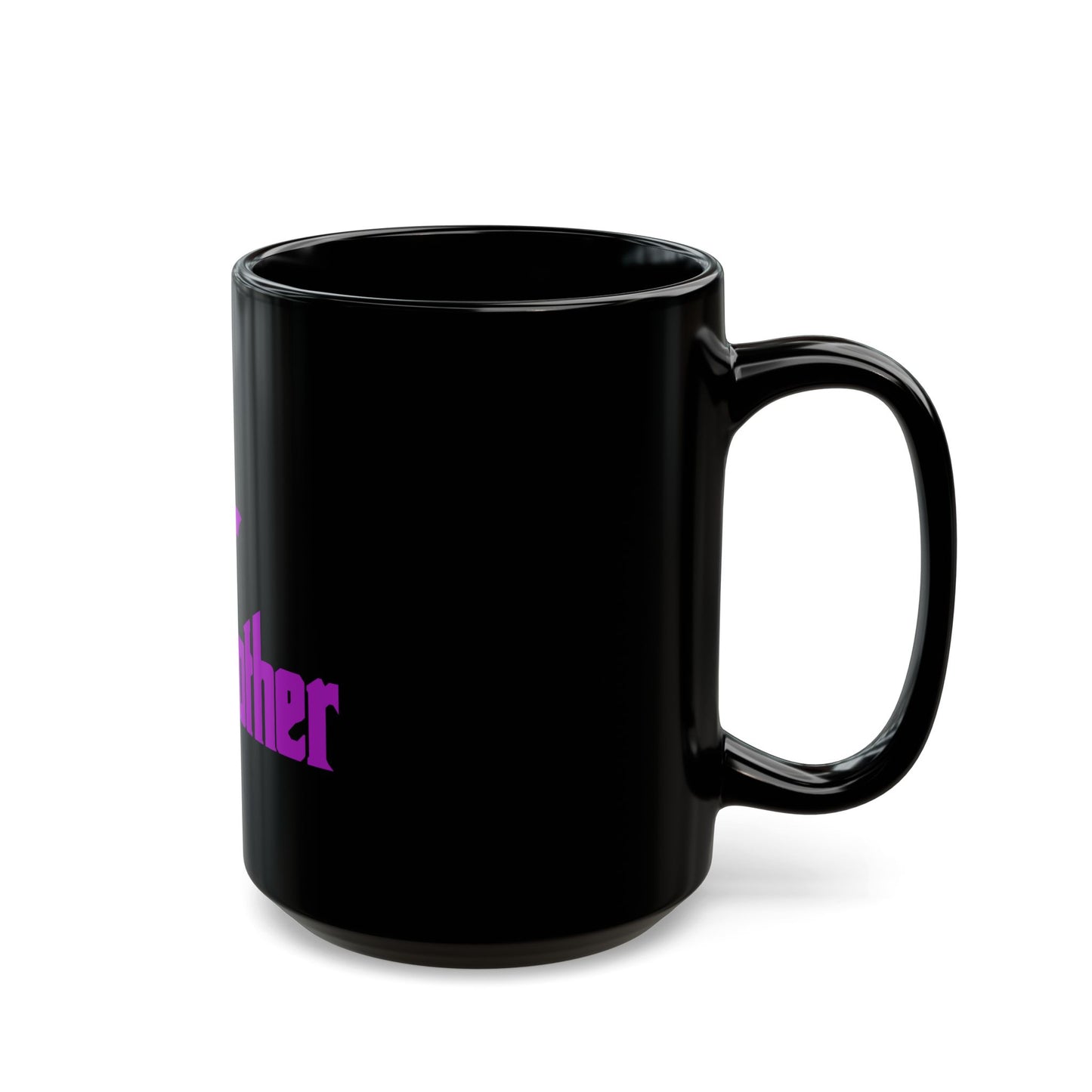 The Gothmother Black Coffee Mug 15 oz | Gothic Novelty Mug | Funny Dark Aesthetic Gift for Goth Moms, Horror Fans & Coffee Lovers