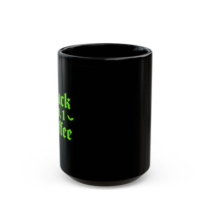 Black No. 1 Coffee Mug 15 oz | Type O Negative Inspired | Gothic Music Lover Gift | Dark Humor Coffee Cup | Peter Steele
