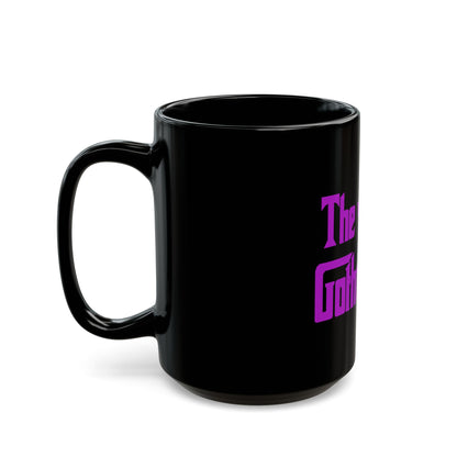 The Gothmother Black Coffee Mug 15 oz | Gothic Novelty Mug | Funny Dark Aesthetic Gift for Goth Moms, Horror Fans & Coffee Lovers