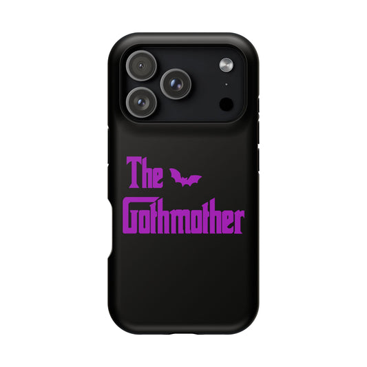 The Gothmother Phone Case | Impact-Resistant | Glossy or Matte | Gothic Alternative Style Phone Cover