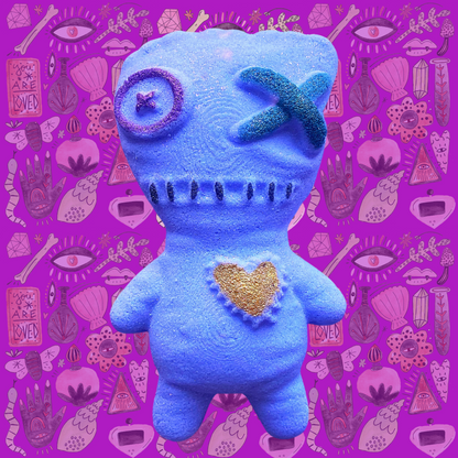 Voodoo doll goth bath bomb