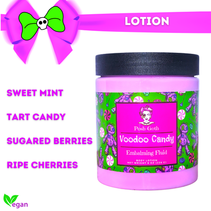 Voodoo Candy Sugared Berries and Mint Body Butter Lotion