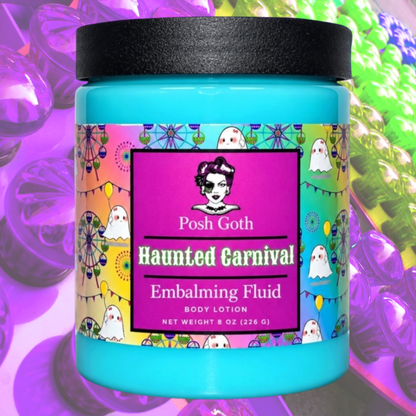 Haunted Carnival Bubblegum, Cotton Candy, and Fruity Scented Body Lotion