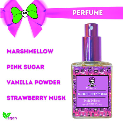 Sweetly Departed Perfume – Marshmallow Clouds Fragrance with Apple, Vanilla & Coconut | Pastel Goth Perfume