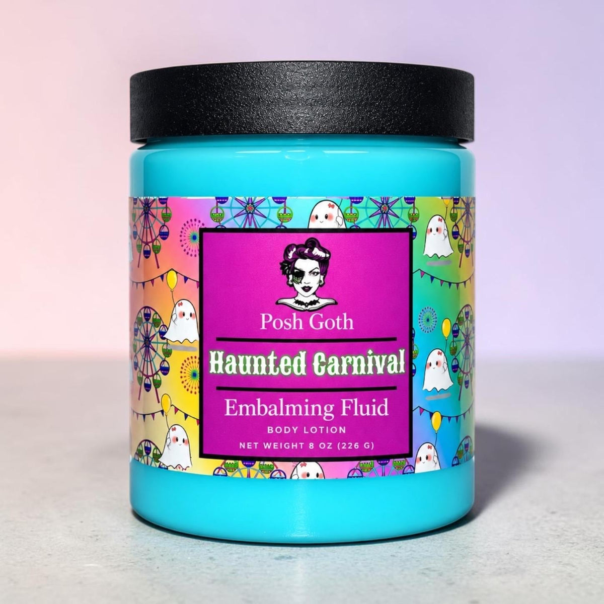 Haunted Carnival Bubblegum, Cotton Candy, and Fruity Scented Body Lotion