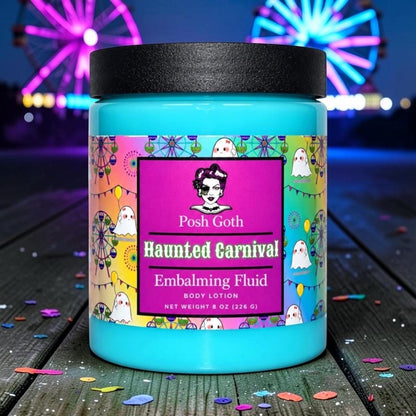 Haunted Carnival Bubblegum, Cotton Candy, and Fruity Scented Body Lotion