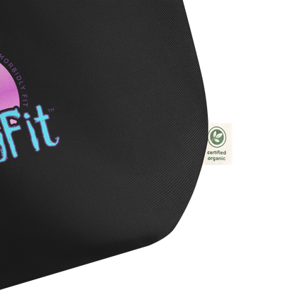 NekroFit Organic Gym Tote – Goth Gains Bag for Gym Bats & Creatures of the Night