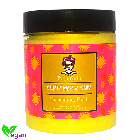 SEPTEMBER SUN Floral Autumn Woods Hand and Body Lotion