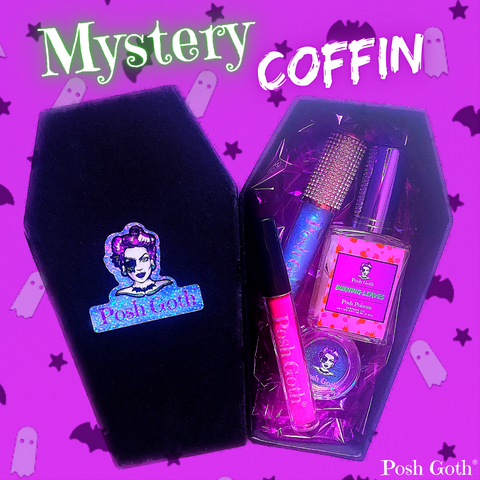 Mystery Coffin - Goth Makeup and Perfume Surprise Beauty Box