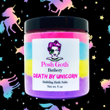 DEATH BY UNICORN Bubbling Goth Bath Salts by Posh Goth - Posh Goth -  