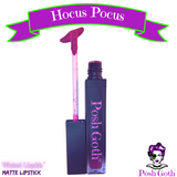 Hocus Pocus Long-Wear Wicked Liquids™ Matte Purple Burgundy Lipstick