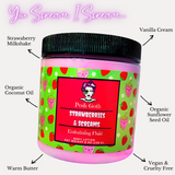 STRAWBERRIES & SCREAMS Strawberry Shortcake Scented Body Lotion - Posh Goth -  