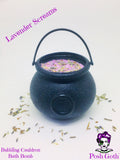 Bubbling Cauldron Bath Bomb in LAVENDER SCREAMS Scent by Posh Goth - Posh Goth - Goth Soap 