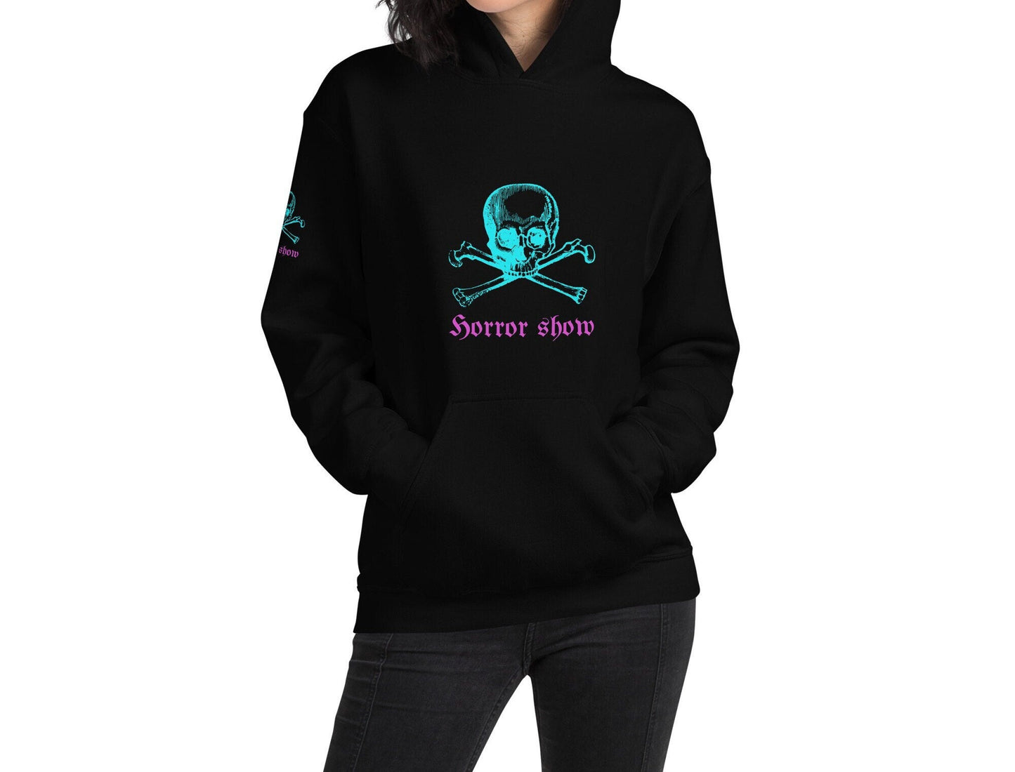 HORROR SHOW Unisex Hoodie by NekroFit - Posh Goth -  