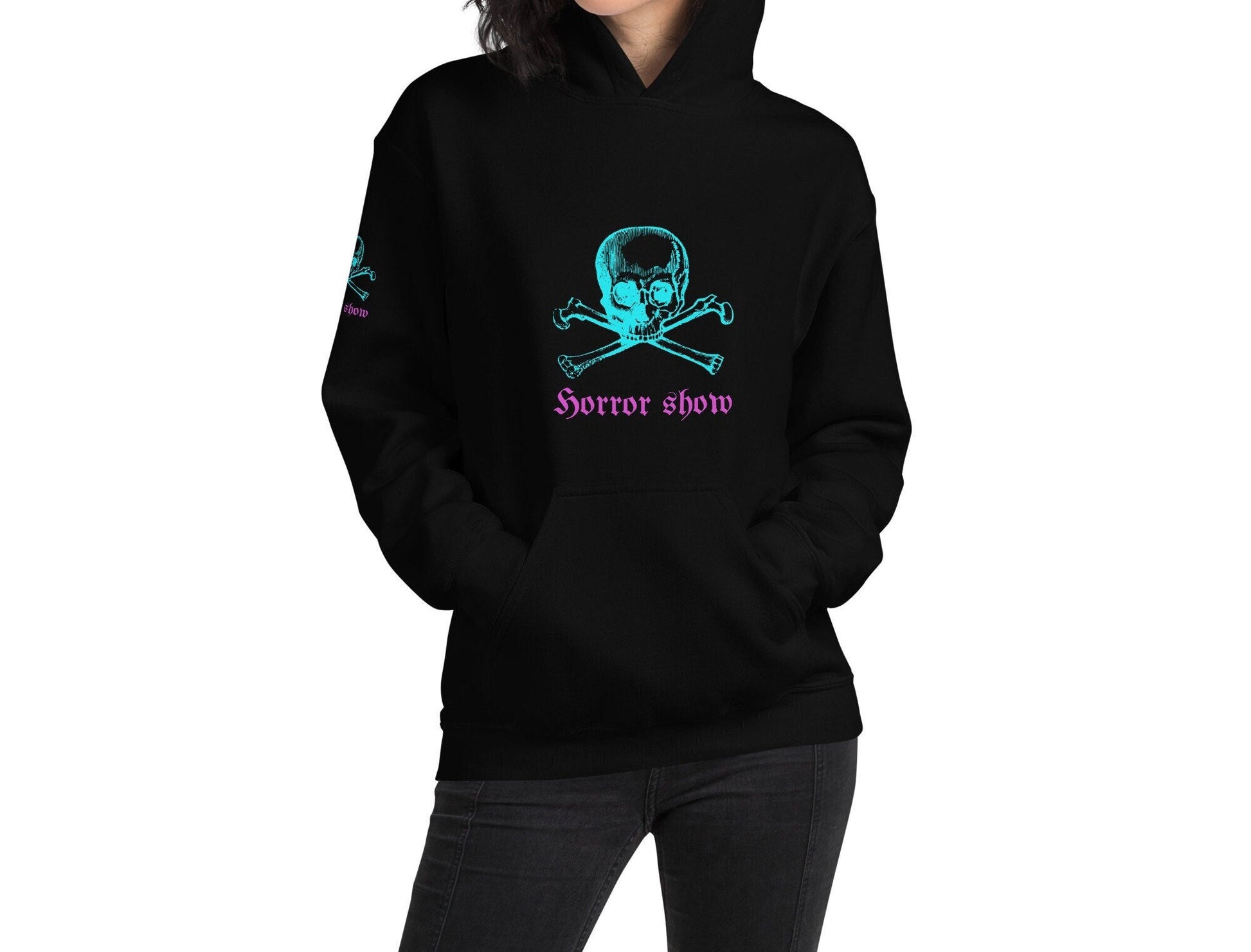 HORROR SHOW Unisex Hoodie by NekroFit - Posh Goth -  