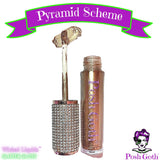 PYRAMID SCHEME Wicked Liquids™ Gold Glitter Gloss - Posh Goth -  