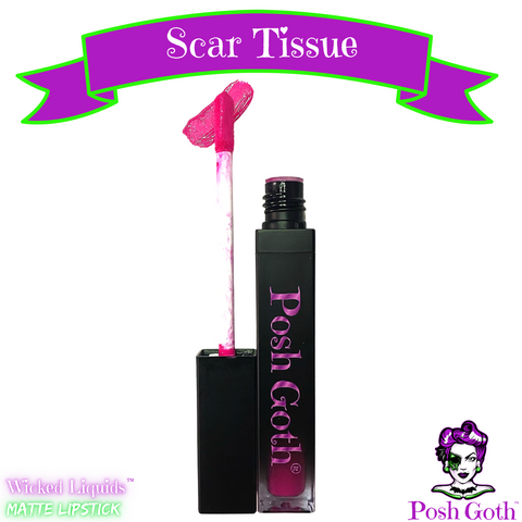 SCAR TISSUE Long-Wear Wicked Liquids™ Matte Neon/Hot Pink Lipstick