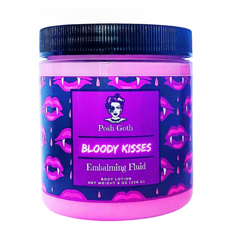 BLOODY KISSES Scented Body Lotion by Posh Goth - Posh Goth -  