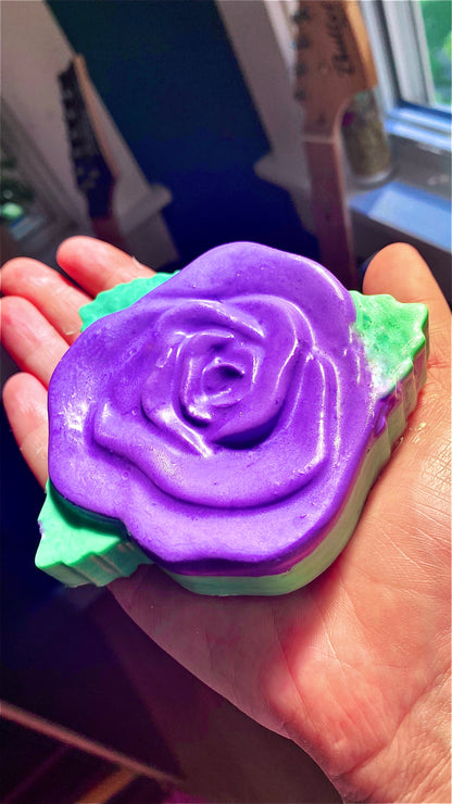 SWEET TOBACCO Hemp and Shea Soap - Sweet Tobacco Flowers Scent - Posh Goth - Gothic Soap 