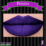 PENANCE Wicked Liquids™ Matte Lipstick - PENANCE - Posh Goth -  