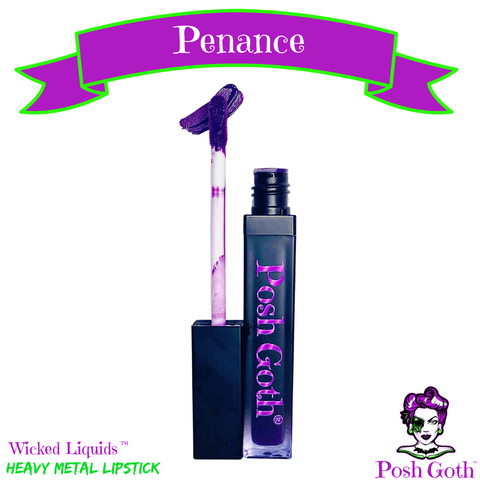 PENANCE Wicked Liquids™ Matte Lipstick - PENANCE - Posh Goth -  