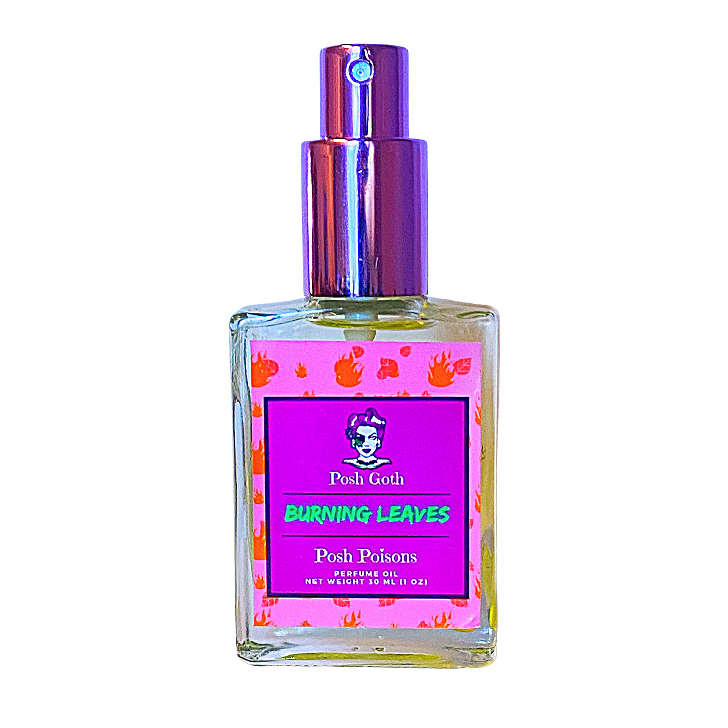 Burning Leaves Perfume 1oz Spray - Posh Goth - Gothic Perfume 