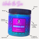 MERMAID BITE Mango Papaya and Peppermint Foaming Sugar Scrub - Posh Goth - Posh Goth -  