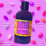 Skellybeans Jelly Bean Scented Shimmering Bubble Bath and Body Wash 8 oz