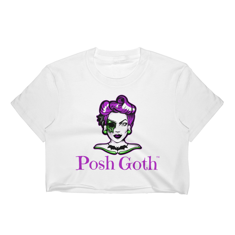 Posh Goth Women's Crop Top - Posh Goth -  