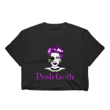 Posh Goth Women's Crop Top - Posh Goth -  